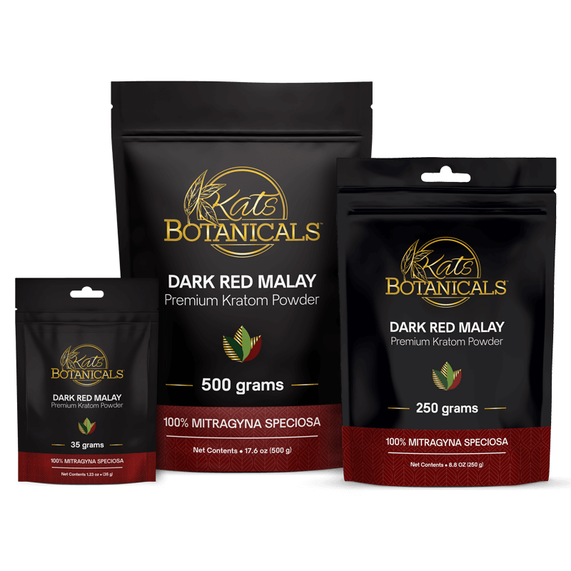 Dark Red Malay Kratom Powder