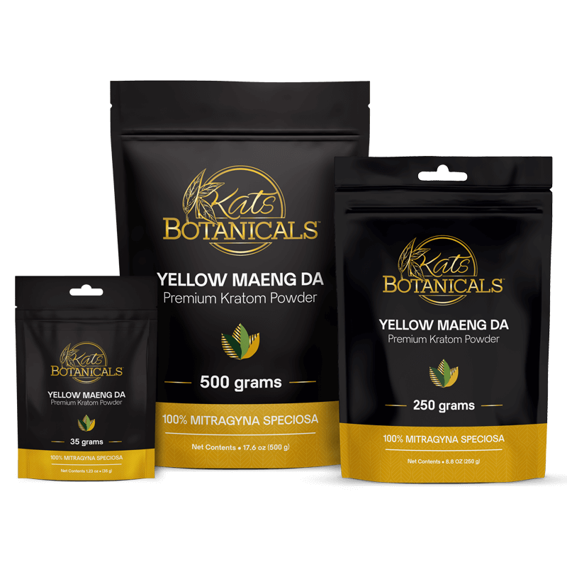 Yellow Maeng Da Kratom Powder