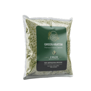 2 Kilo Green Kratom Capsules
