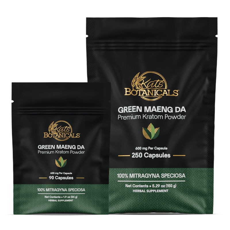 Green Maeng Da Kratom Capsules