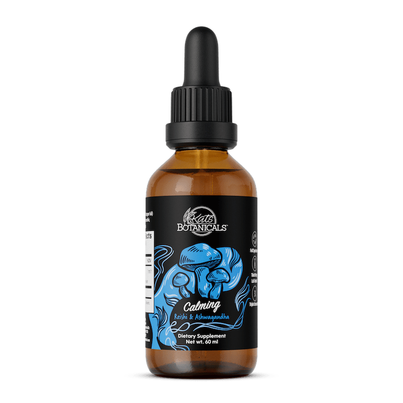 Reishi & Ashwagandha Mushroom Tincture (Calming)