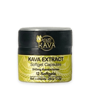 Kats Kava Extract Softgel Capsules