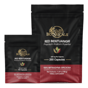 Red Bentuangie Kratom Capsules