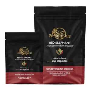 Red Elephant Kratom Capsules