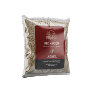 2 Kilo Red Kratom Capsules