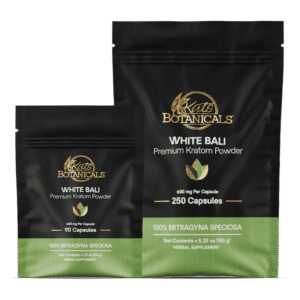 White Bali Kratom Capsules