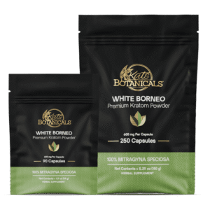 White Borneo Kratom Capsules