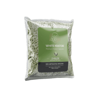 2 Kilo White Kratom Capsules