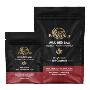 Wild Red Bali Kratom Capsules