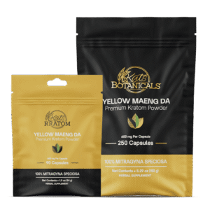 Yellow Maeng Da Kratom Capsules